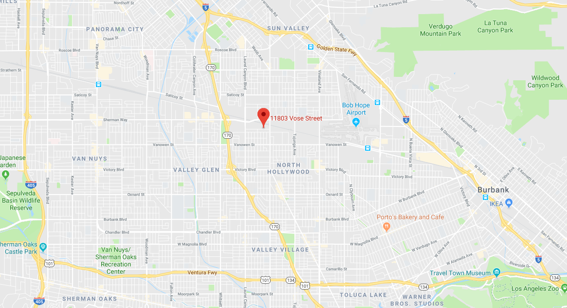 11803 Vose Street, North Hollywood, California